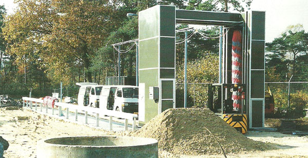 November 1994 word begonnen met de bouw van de Volautomatische wasstraat.